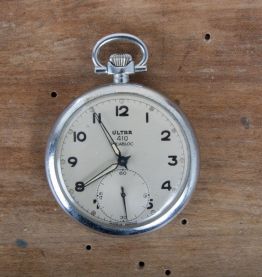 Montre gousset époque art déco Ultra 410 INCABLOC