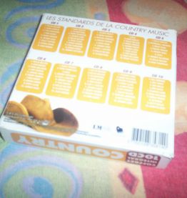 COFFRET 10 CD 200 TITRES COUNTRY MUSIC 