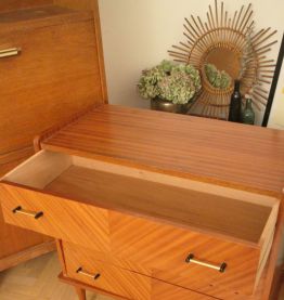 Commode vintage des années 60/70 pieds compas
