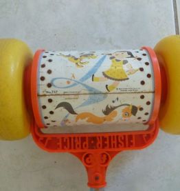 Rouleau Musical Fisher Price vintage - 1972
