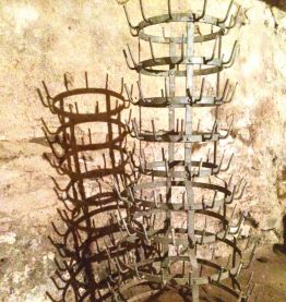 Grand porte bouteilles vintage