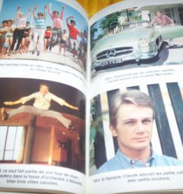 LIVRE CLAUDE FRANCOIS 256 PAGES DE 1987 l'envers du décor