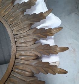 grand miroir soleil 60s