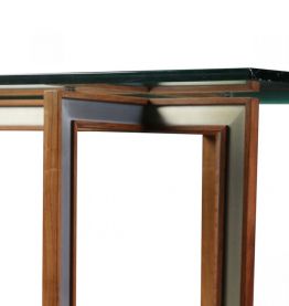 Table de salon en verre