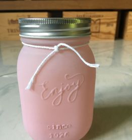 Jar/bocaux rose clair