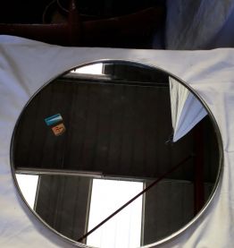 grand miroir  planalux salle de bain 1970