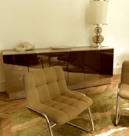 Grande lampe vintage années 70