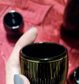 Set pichet + tasses en porcelaine U.R.S.S. 1989 neuf