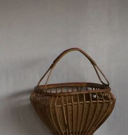 Panier travailleuse en rotin 