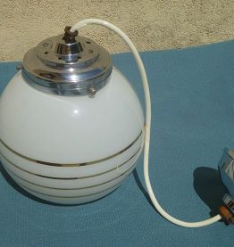 suspension  boule ancienne vintage