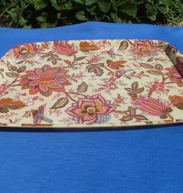 Ancien plateau en fibre de verre