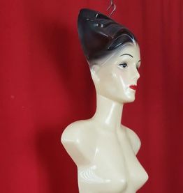 Buste mannequin de vitrine - thermoformage vintage - 1960
