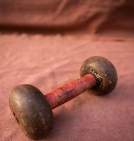 Paire d'haltères années 60