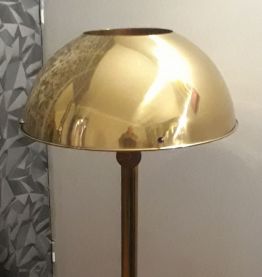 grande lampe champignon laiton de allemand Florian Schulz, 1