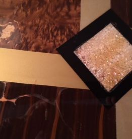 Plateau art déco marqueterie