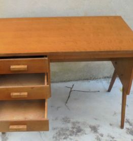 Bureau vintage pieds compas