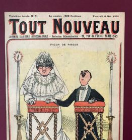Tableau vintage humour - couverture TOUT NOUVEAU