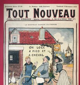Tableau vintage humour - couverture TOUT NOUVEAU