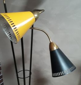 lampadaire tripode 1950