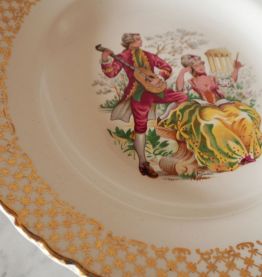 Lot de 6 assiettes creuses Moulin des Loups Orchies