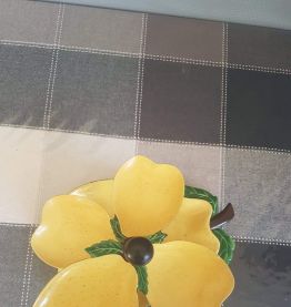 ancien serviteur apéritif années 60 5 coupes 