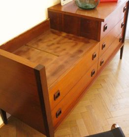 Large commode enfilade scandinave vintage 60's
