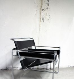 Fauteuil Wassily B3 de Marcel Breuer Edition 70's