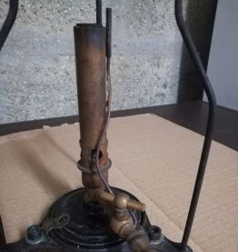 Bec bunsen en cuivre et laiton-Années 50-60