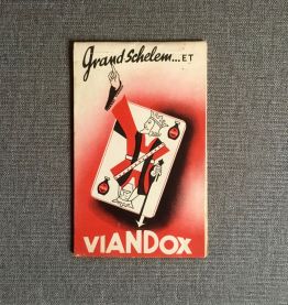 Publicité  VIANDOX  bridge 1951