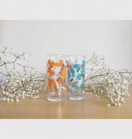 Verres à fleurs 