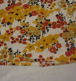 robe motif fleurs vintage