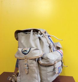 Sac à dos Lafuma 1970 randonnée  vintage, scout