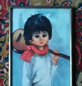 Deux cadres "poulbot parisien"