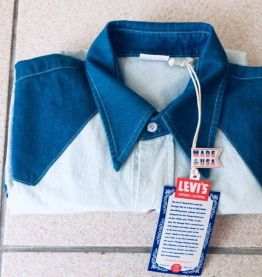 Chemise Levi’s rare Made in USA Orange Tab