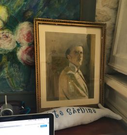 Dessin aquarelle fusain  