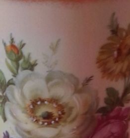 Mazagran en porcelaine d'art