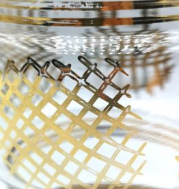 vase en verre années 60