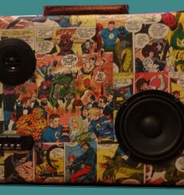 Valises mélodiques avec collage original