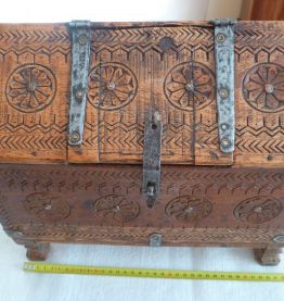 Coffre de mariage Rajasthan vintage