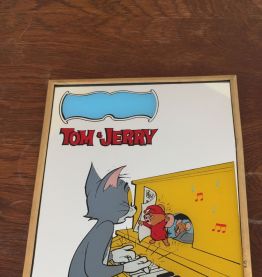 Miroir vintage Tom &amp; Jerry 1967