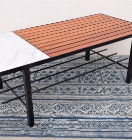 Table basse moderniste vintage années 50