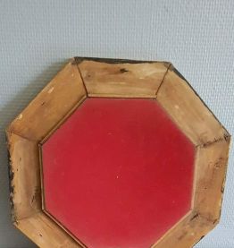 miroir ancien hexagonal très bon état