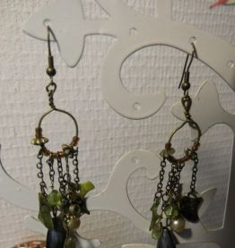 pendants d'oreille bohème
