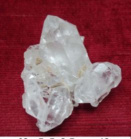 Lot de 4 - Cristal de roche  - 516 g