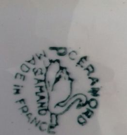 Lot 3 assiettes Saint Amand et Salins