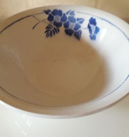 tres  grand saladier moulin des loups  orchies  fleur bleue