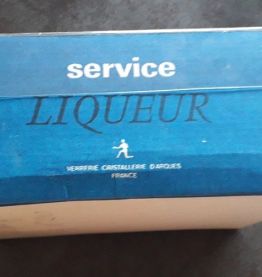 Service a liqueur vintage