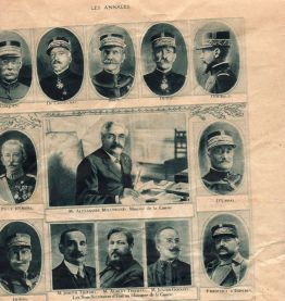 Les annales 1915 Général Pétain et Joffre page de couverture