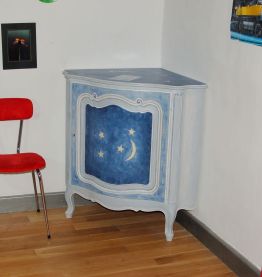 meuble d'angle décoration harry potter