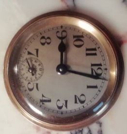 pendulette Borne DUVERDREY ET BLOQUEL